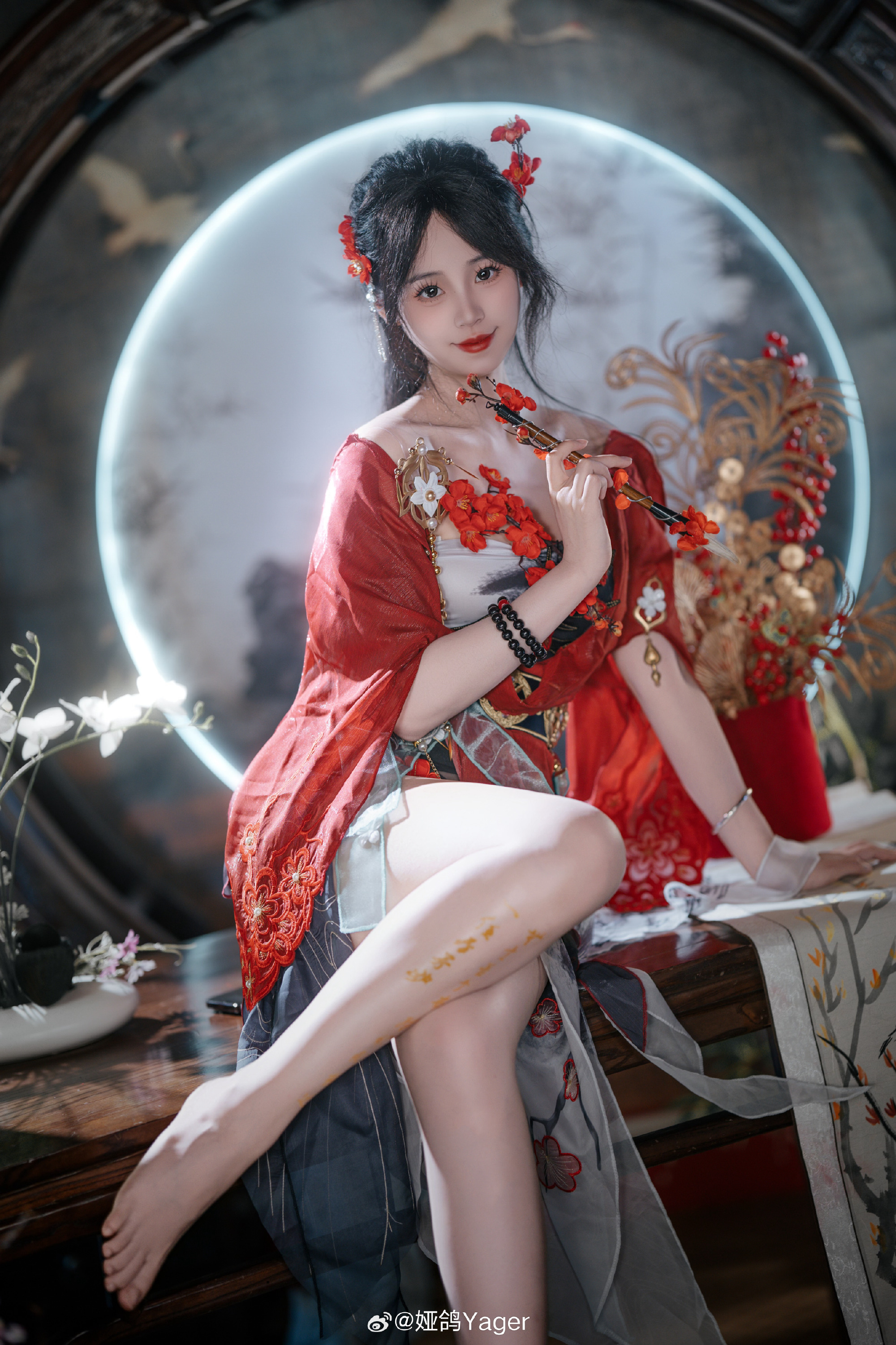 DG视讯官网平台新年戒色别搞👍永劫主持娅鸽晒照：一片雪白摄人心魄🥵